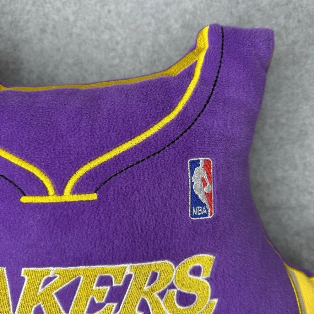 NBA Laker Kobe Bryant Jersey Shape Throw Pillow Room Decor‎ 24 Collectible